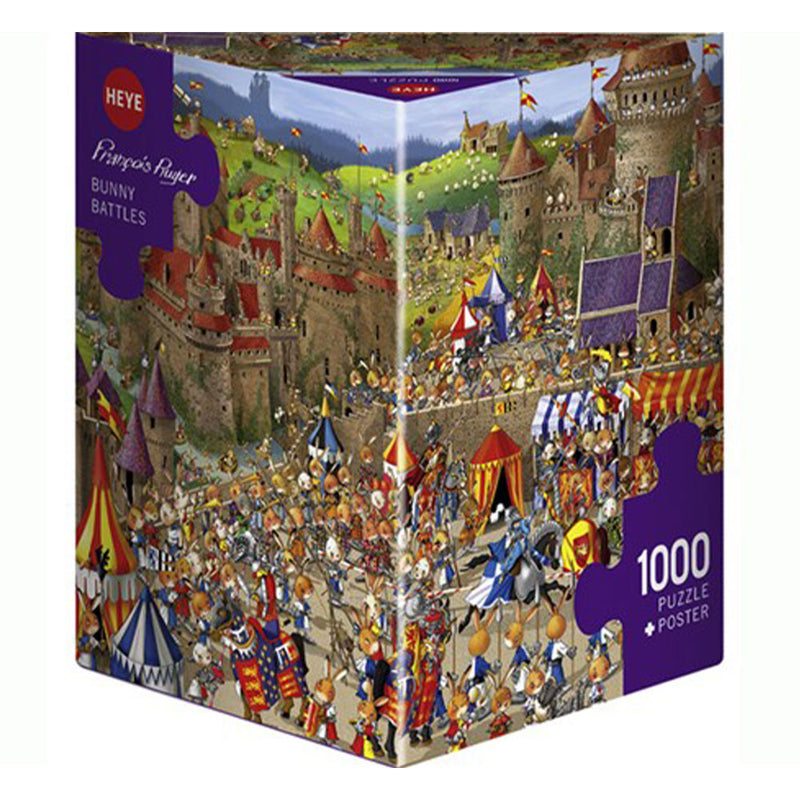 Heye Ruyer Triangular Jigsaw Puzzle 1000pcs