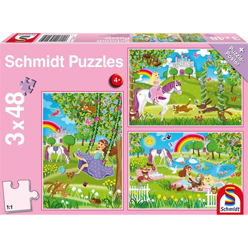Puzzle Schmidta 3x48szt