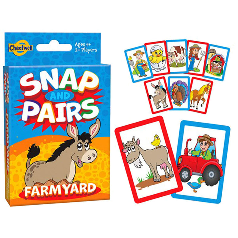 Cheatwell Snap & Pairs Gra karciana dla dzieci