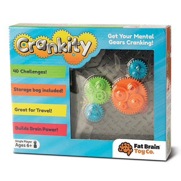 Fat Brain Toys Crankity Brain Teaser Game