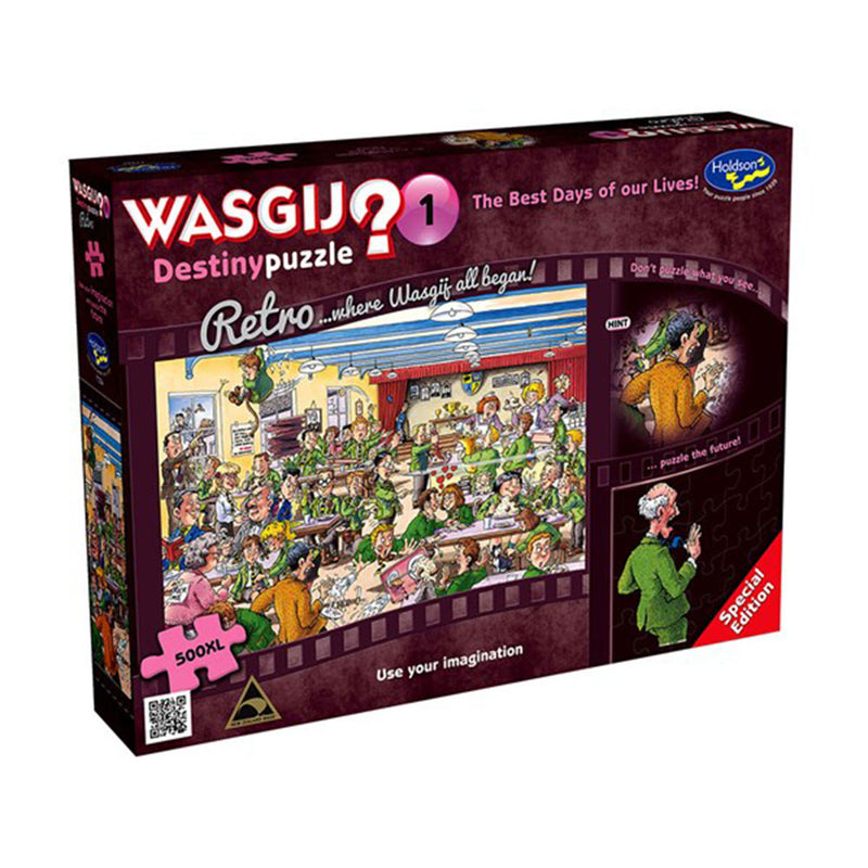 Puzzle retro Holdson Wasgij 500XL