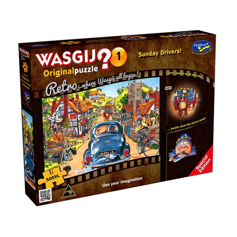 Puzzle retro Holdson Wasgij 500XL