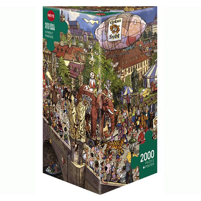 Heye Gobel Puzzle Trójkątne 2000szt