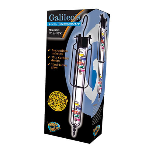 Wiszący termometr Galileo