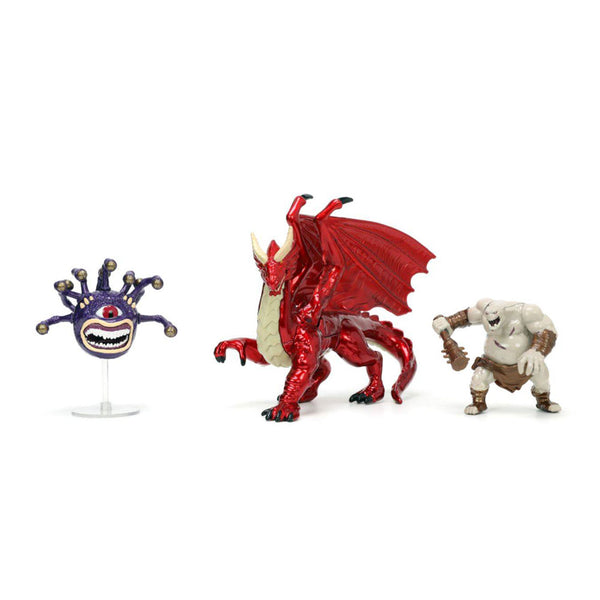 Dungeons & Dragons 1.65" Metal Figure & Deluxe 3-Pack