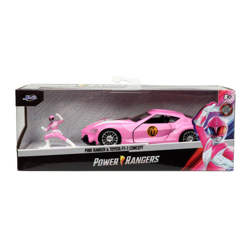 Power Rangers Toyota FT-1 z różowym Rangerem