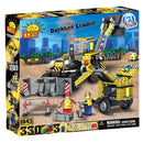 Action Town 330 Piece Construction Backhoe Loader Set