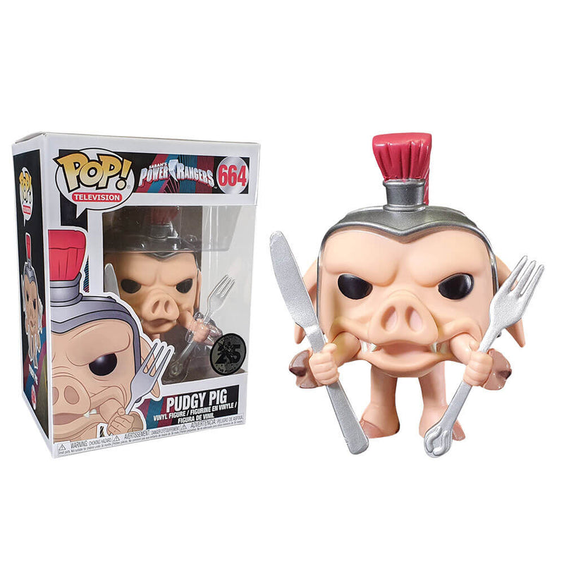 Power Rangers Pudgy Pig US Exclusive Pop! Vinyl