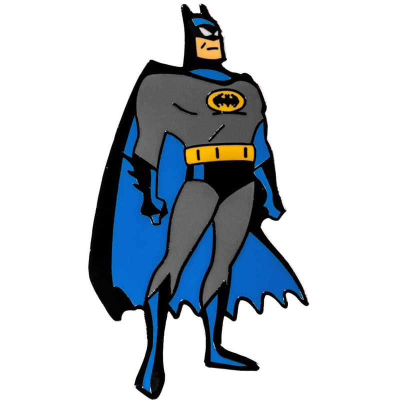 Emaliowana przypinka Batman z serialu animowanego