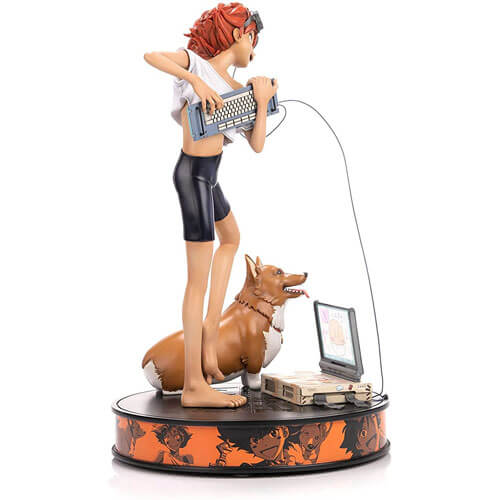 Cowboy Bebop Ed & Ein Statue