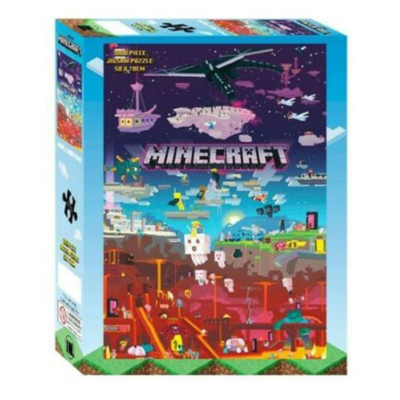 Puzzle Minecraft 1000 elementów