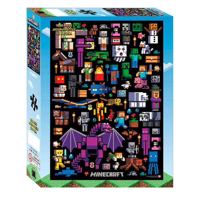 Puzzle Minecraft 1000 elementów
