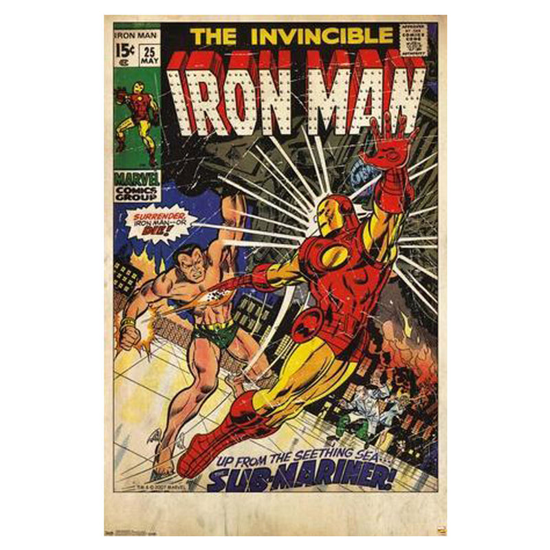 Plakat komiksowy Marvela