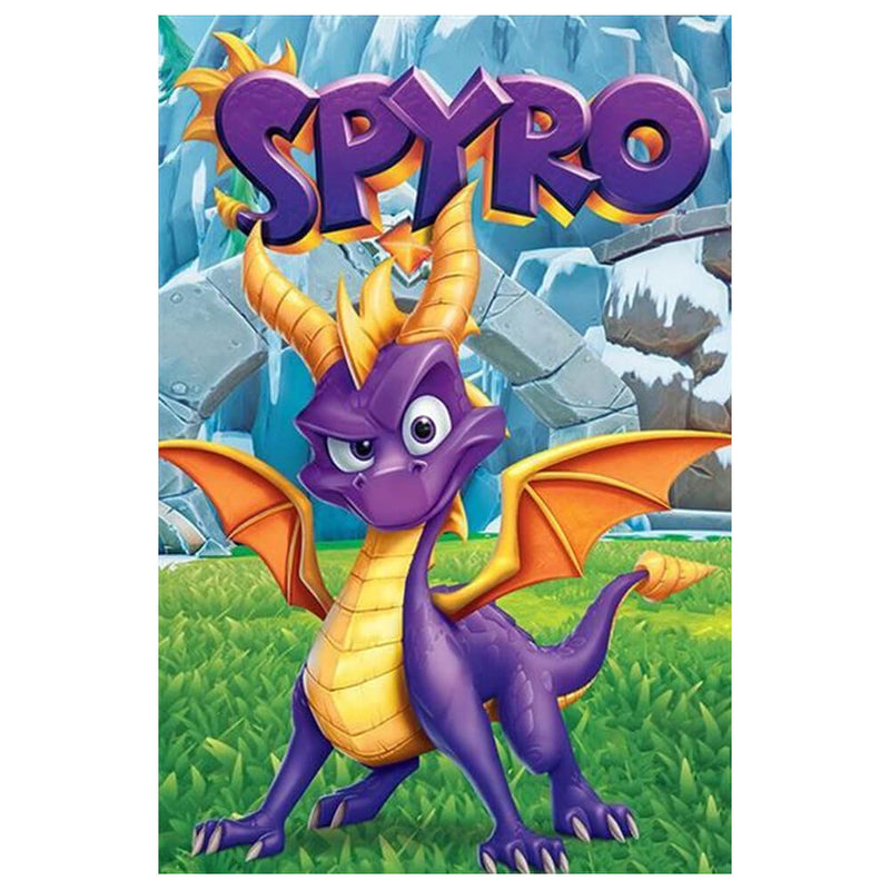 Plakat trylogii Spyro Reignited