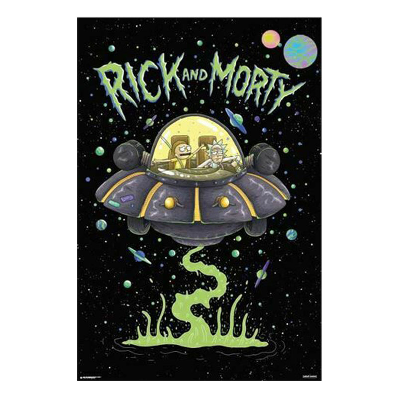 Plakat Ricka i Morty'ego