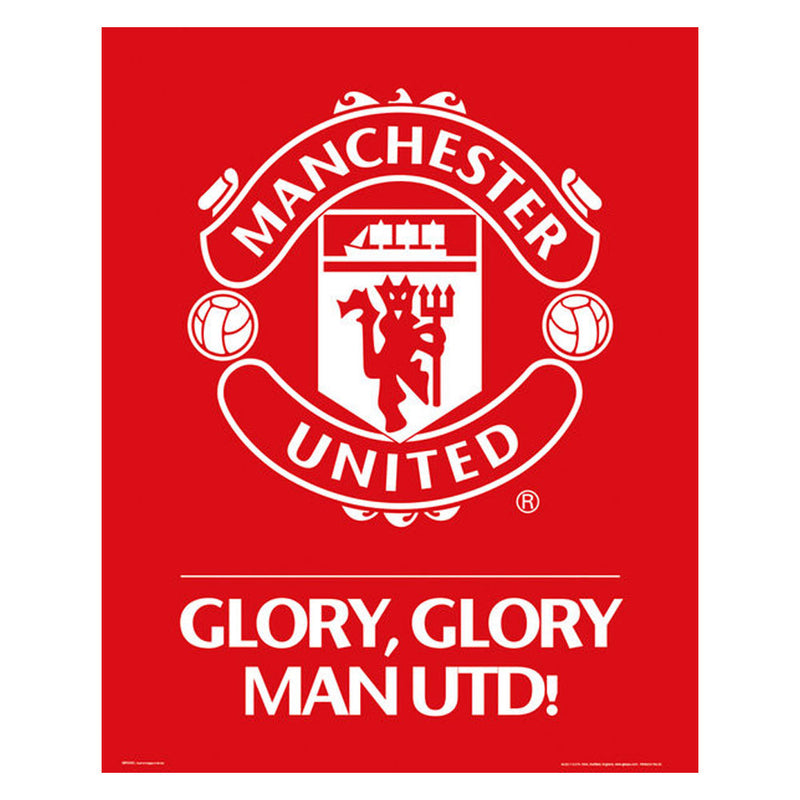 Manchester United FC Club Crest Poster