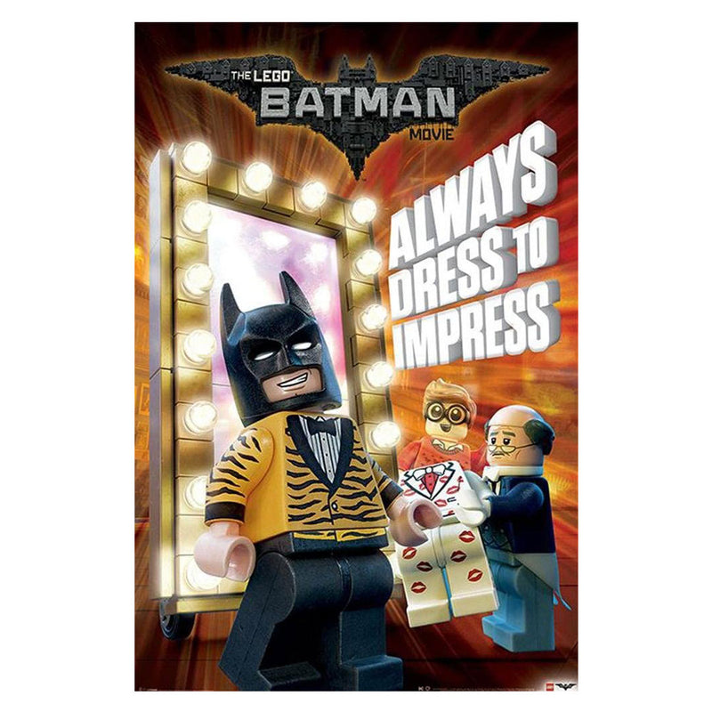 Plakat z Batmanem LEGO
