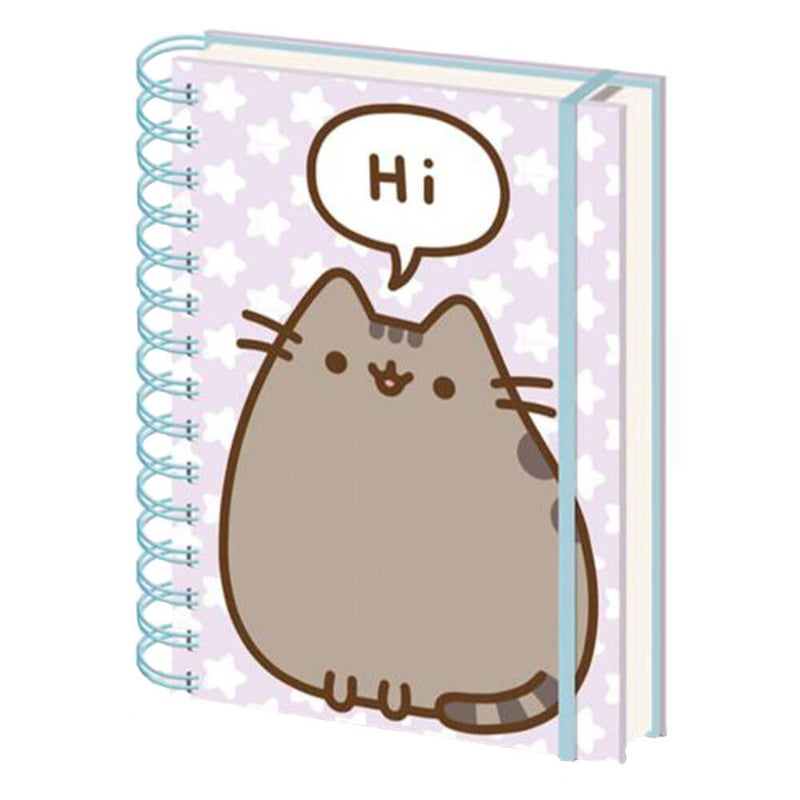 Pusheen A5 Spiral Bound Lined 80 Page Notebook