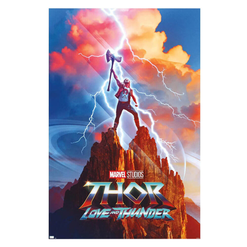 Plakat Thor: Miłość i grzmoty (61x91,5 cm)