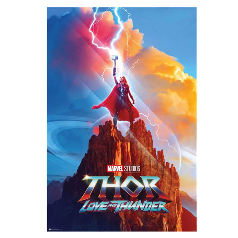 Plakat Thor: Miłość i grzmoty (61x91,5 cm)