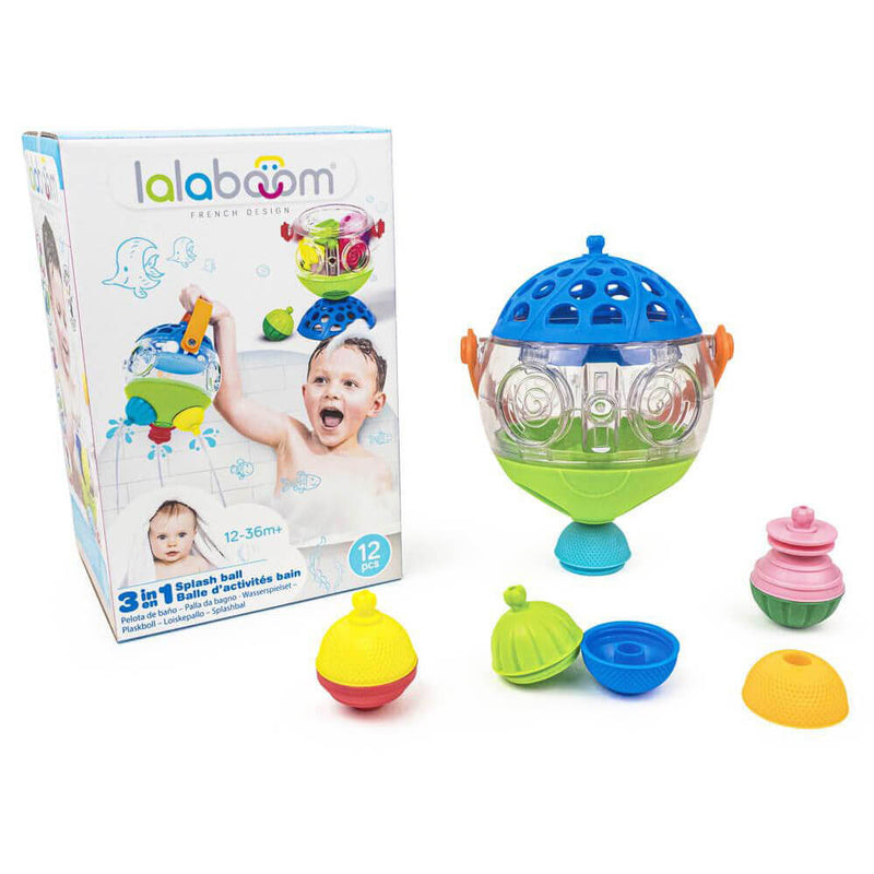 Lalaboom Splash Ball and 8 pcs Beads