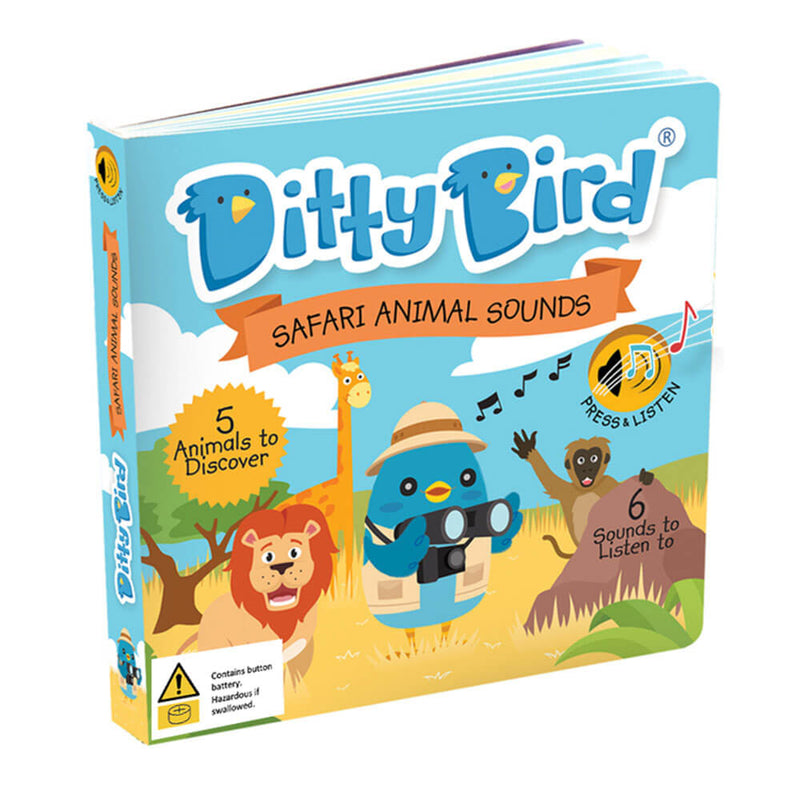 Książka planszowa Ditty Bird Sounds