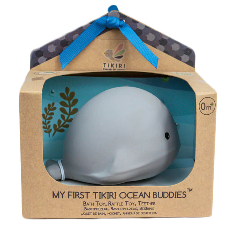 Gumowa grzechotka i zabawka do kąpieli Ocean Buddy (w pudełku)