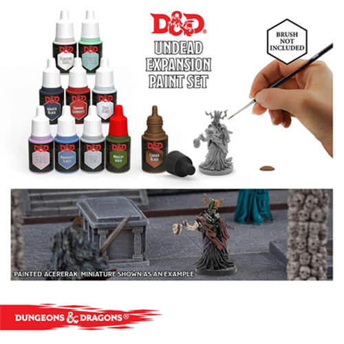 D&D Paints Nolzurs Marvelous Pigments Undead Paint Set