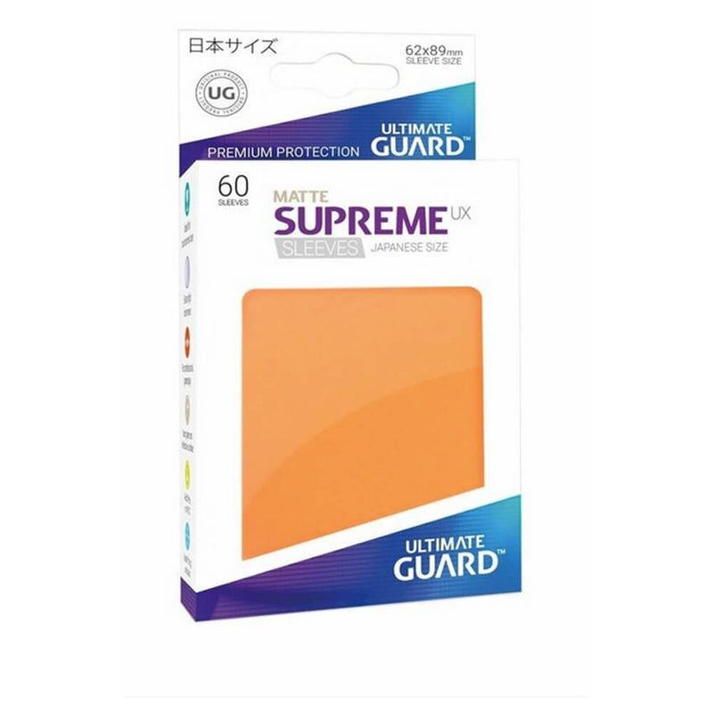 Matowe koszulki na karty UG Supreme UX w rozmiarze japońskim