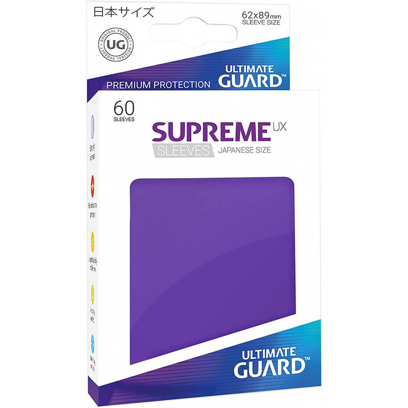 Rękawy Ultimate Guard Supreme 60 w rozmiarze japońskim