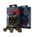 Q Workshop Cyberpunk Red Dice (zestaw 7 sztuk)