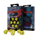 Q Workshop Cyberpunk Red Dice (zestaw 7 sztuk)