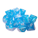 Zestaw 10 aksamitnych wielościennych kostek Chessex D10