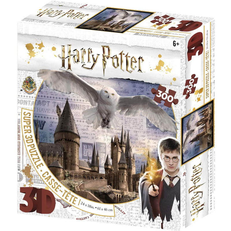 Puzzle 300 elementów Harry Potter 3D