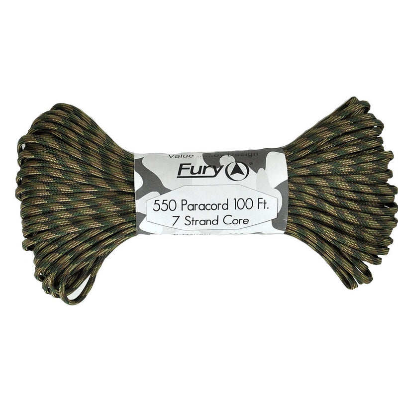 Paracord z serii Fury Camouflage 30m