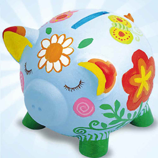 Paint My Own Piggy Bank