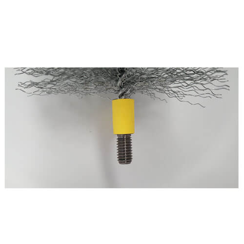 FireUp 8" Gal Crimp Wire Pull Thru Head for Flue Brush Kits