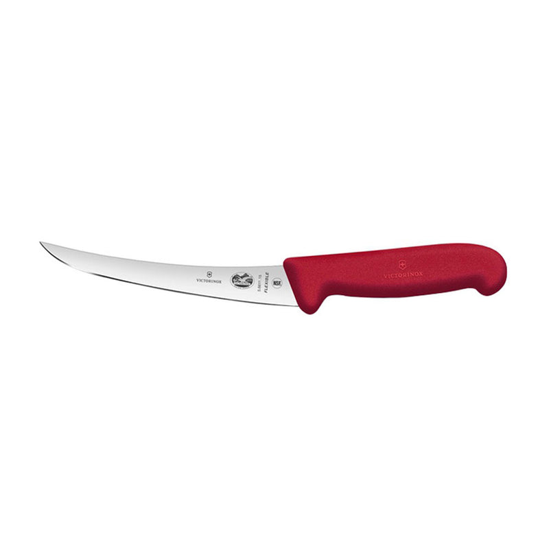 Zakrzywiony, elastyczny wąski nóż Victorinox do trybowania 12 cm