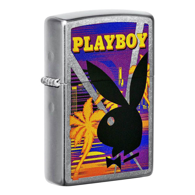 Zapalniczka Zippo Playboy Design Street Chrome