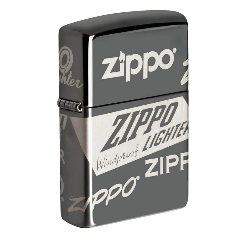 Zapalniczka Zippo Black Ice Design