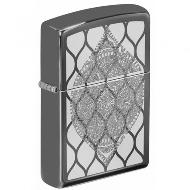 Zippo Black Ice Design Lighter