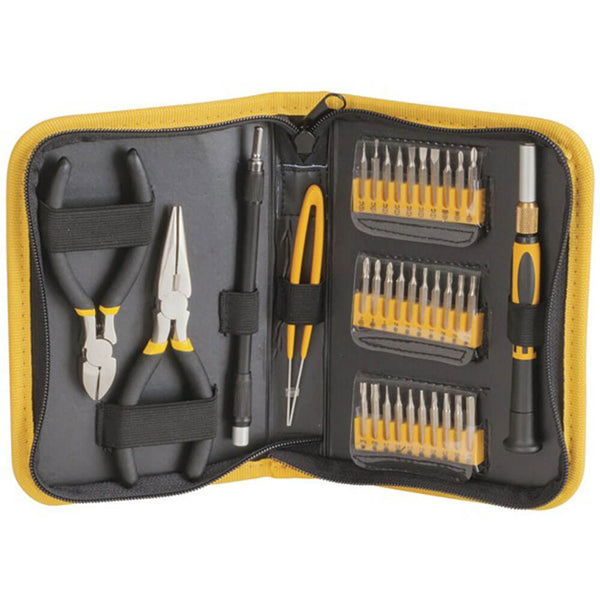 35 Piece Multi-purpose Precision Tool Kit w/ Vinyl Case