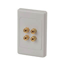 Zaciski do wiązania bananów na płycie ściennej