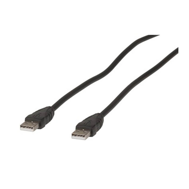 Kabel USB 2.0 typu A z wtyczką do wtyczki 1 szt