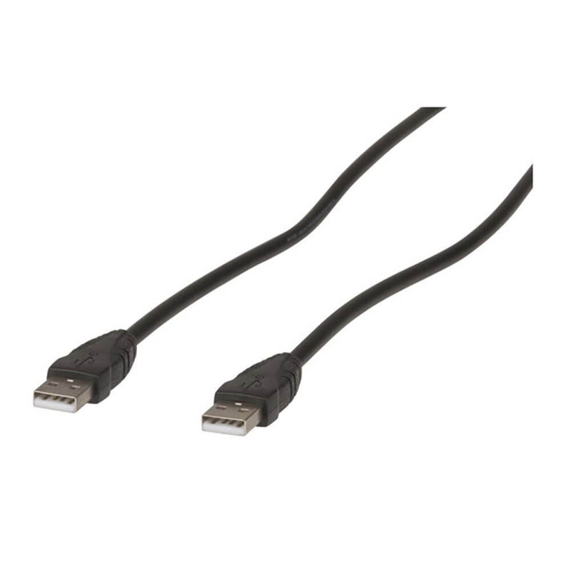 Kabel USB 2.0 typu A z wtyczką do wtyczki 1 szt