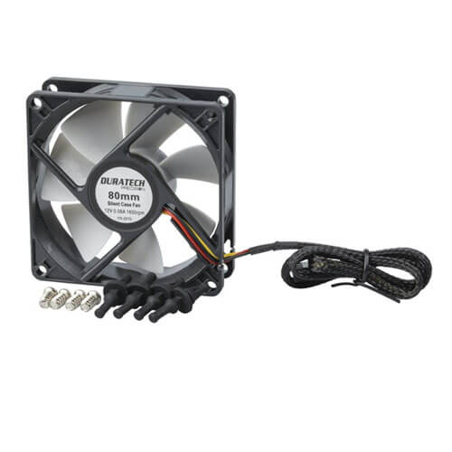 Duratech Silent Hydrodynamic Bearing Case Fan 12VDC