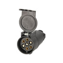 Okrągłe złącze gniazda przyczepy (7 pinów)