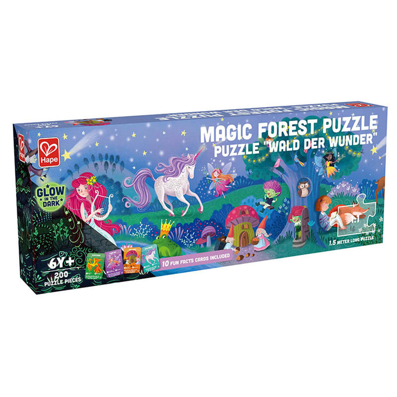 Hape Puzzle podłogowe 200szt. (długość 1,5 m)