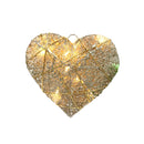 Wystrój świąteczny z bawełny błyszczącego z światłami