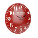 Metalowy zegar ścienny z matrycą (tryb krokowy)